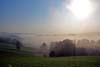 Elbtal im Nebel