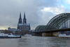Köln - Dom mit Deutzer Brücke