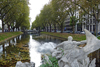 Düsseldorf - Tritonenbrunnen an der Kö